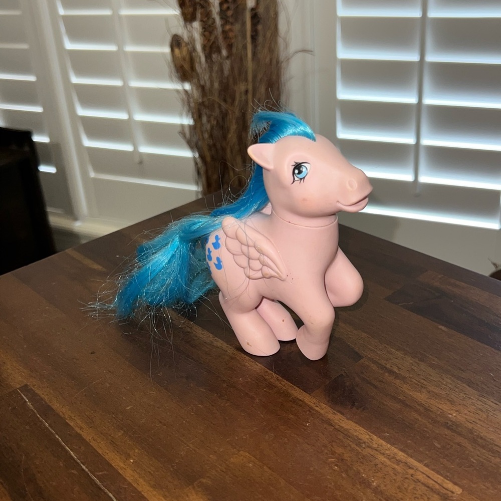 Vintage My Little Pony G1 Sprinkles 1983 Waterfall Pink Pegasus MLP Ducks Symbol